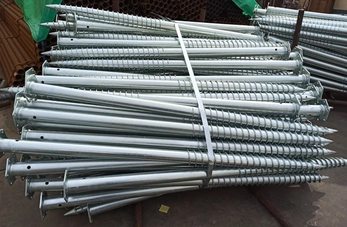 steel ground screw steel ground screw