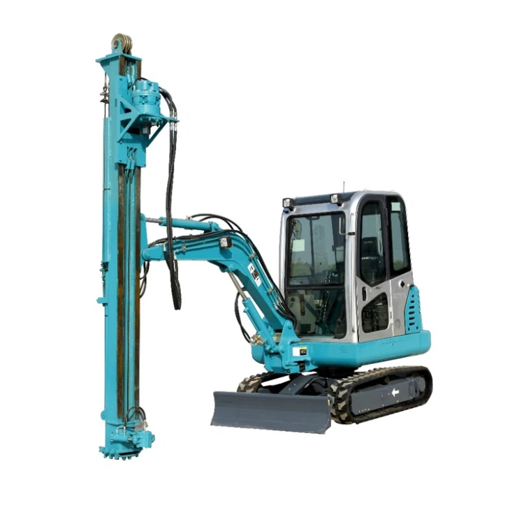 Pile Driver Machine For Ground Screw2