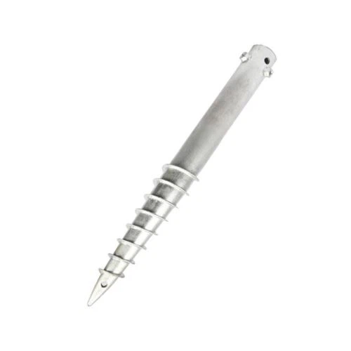 Оцинкованные винтовые сваи для солнечного монтажа