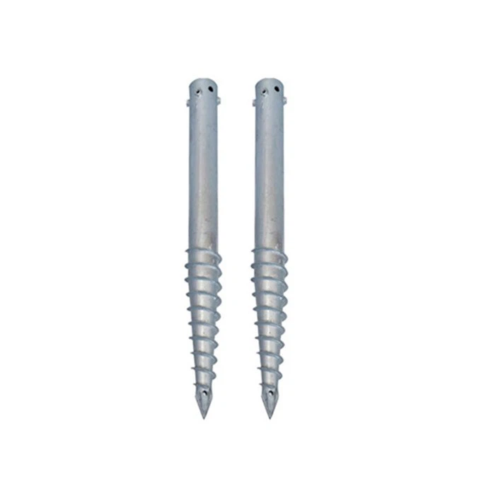 Galvanized Helical Earth Screw For Foundation