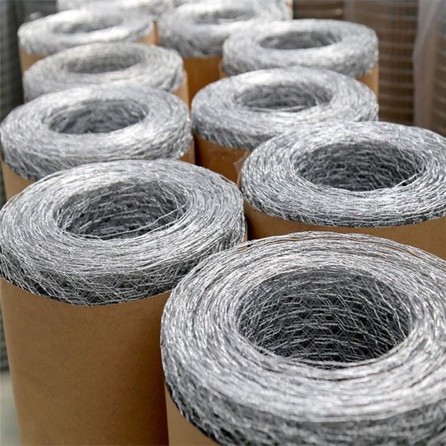 Hexagonal Metal Mesh Tall Chicken Wire