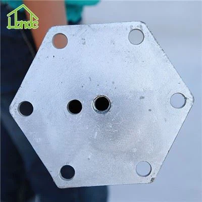 Portable Ground Screw Base