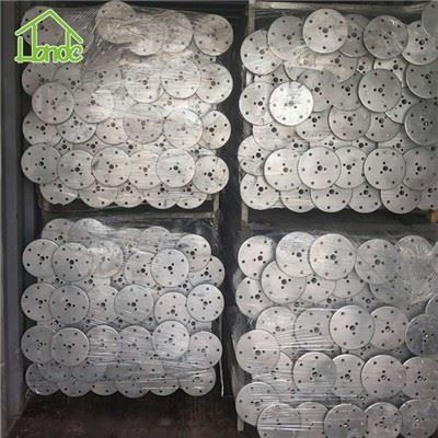 Ground Screw with Six Hole Circle Flange